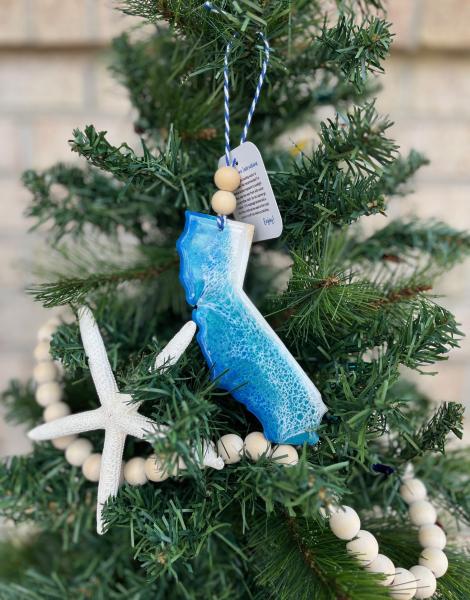 California Beach Ornament