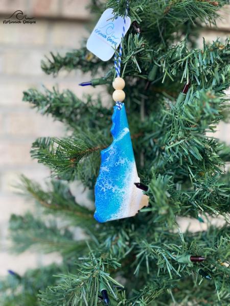 New Hampshire Beach Ornament