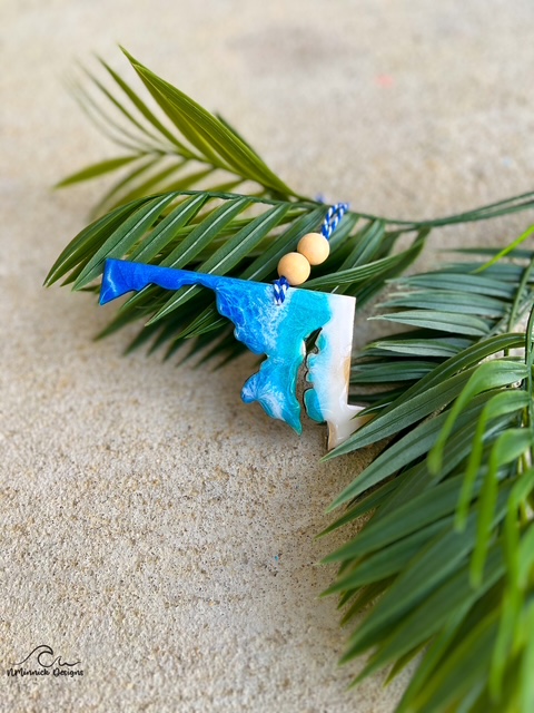 Maryland Beach Ornament