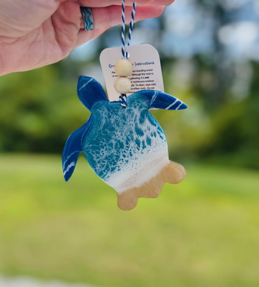 Sea Turtle Ornament picture