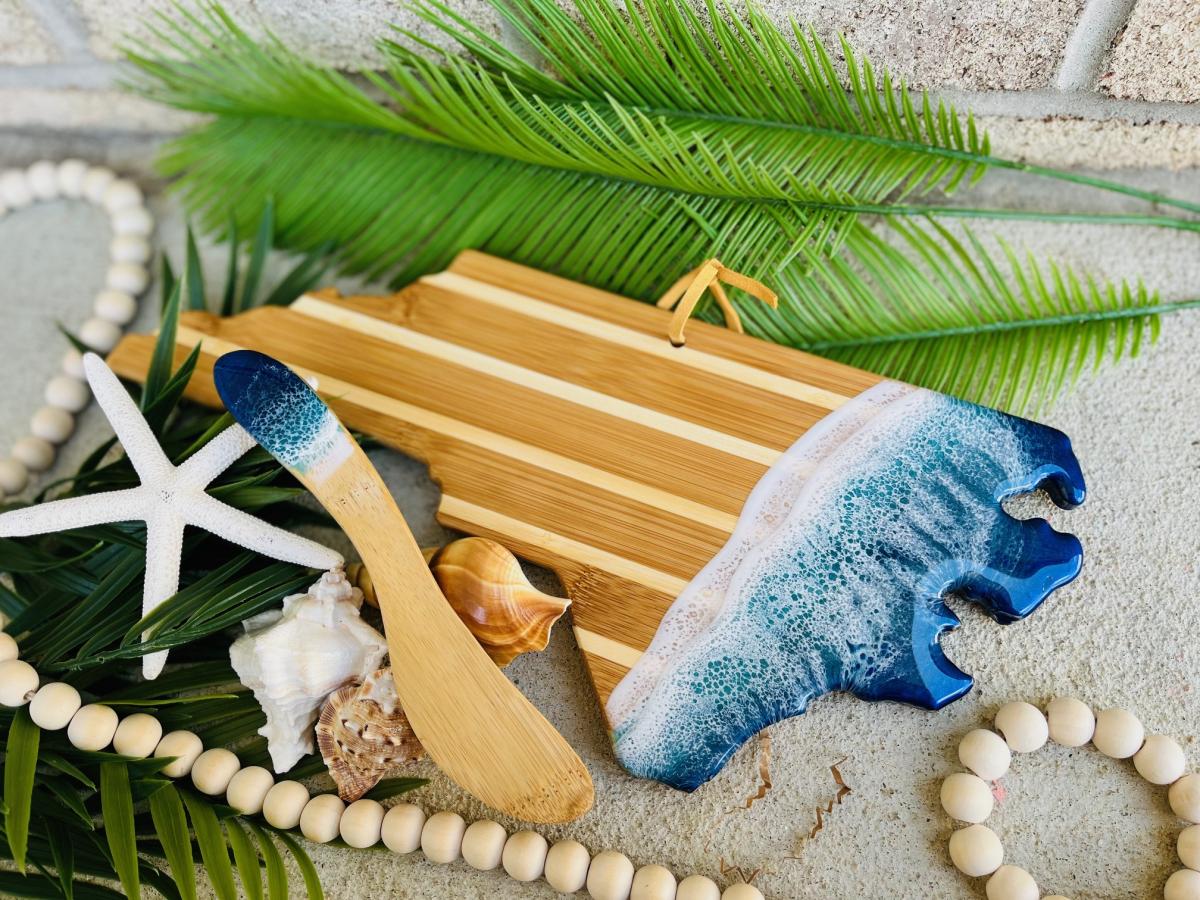 North Carolina Cheese Board Gift Set picture