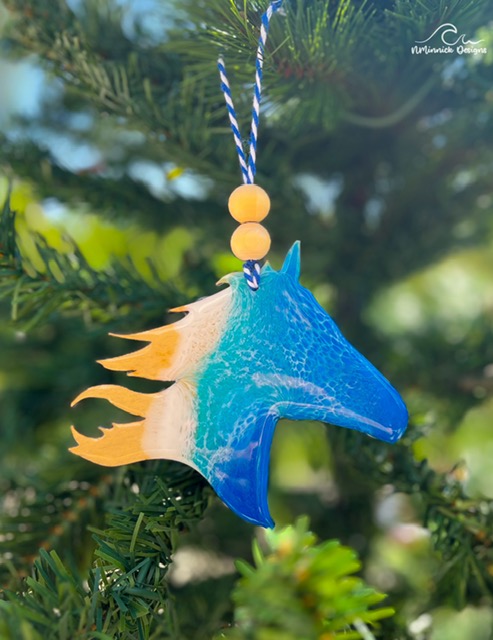 Corolla Wild Horse Ornament