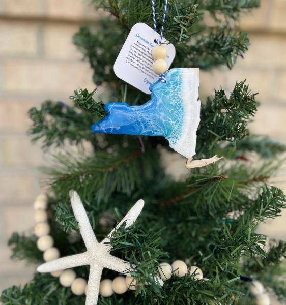 New York Beach Ornament