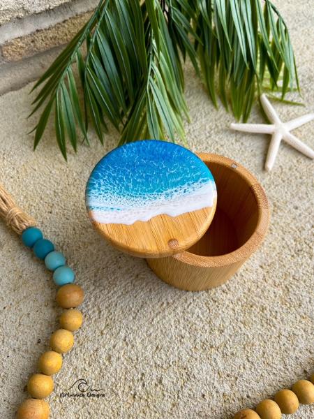 Ocean Resin Salt Cellar - Single