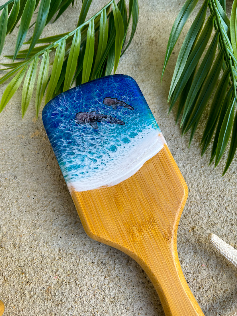 Ocean Resin Hair Brushes picture
