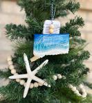 Connecticut Beach Ornament