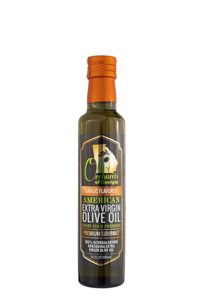 Garlic Flavored OLIVE ORCHARDS OF GEORGIA Extra Virgin Olive Oil (250 ml/ 8.5 fl oz) picture