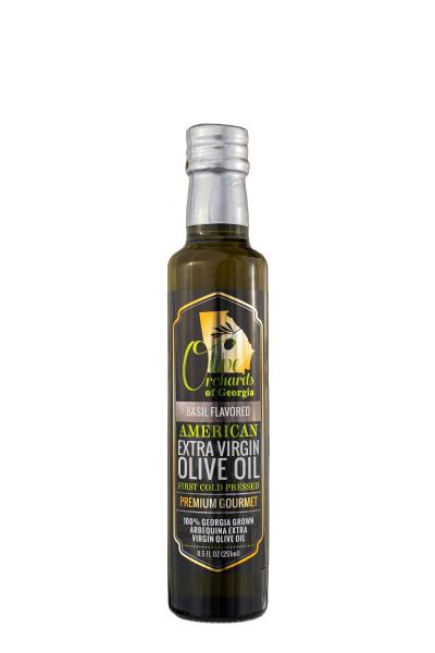 Basil Flavored-OLIVE ORCHARDS OF GEORGIA Extra Virgin Olive Oil (250 ml/ 8.5 fl oz) picture