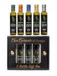 OLIVE ORCHARDS OF GEORGIA Extra Virgin Olive Oil Gift Pack ( 5 Piece ) 8.5 fl oz