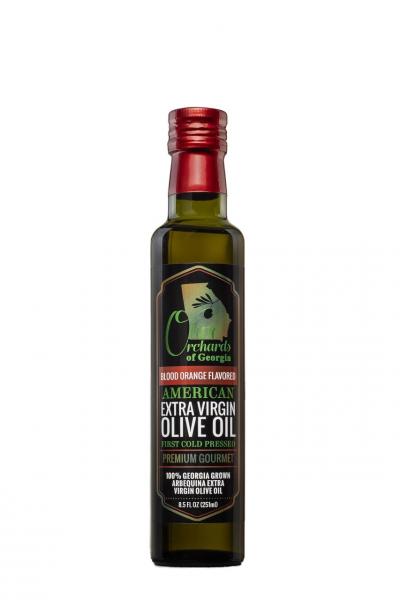 Blood Orange Flavored-OLIVE ORCHARDS OF GEORGIA Extra Virgin Olive Oil (250 ml/ 8.5 fl oz)