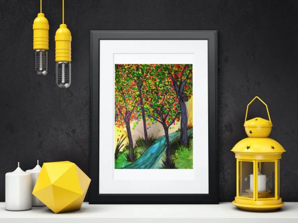 Trees In Abstract - Choice of Sizes picture