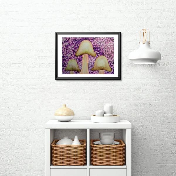 Mushroom - Purple - Choice of Sizes