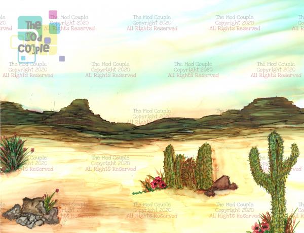Desert Landscape - Choice of Sizes picture