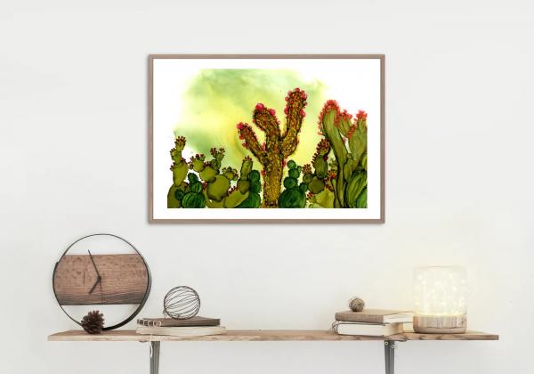 Cactus Landscape - Choice of Sizes