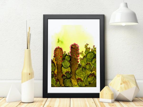 Cactus Portrait - Choice of Sizes picture