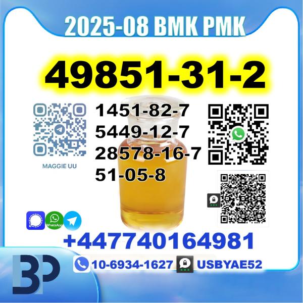 49851-31-2,2-Bromovalerophenone BMK PMK Source Factory Safe Delivery picture