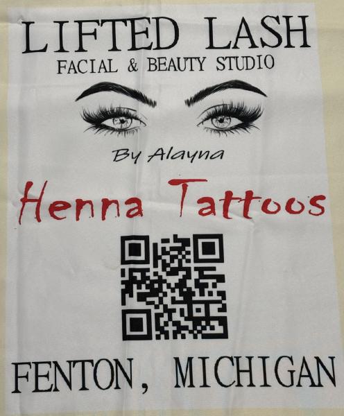 Alayna&rsquo;s henna tattoos