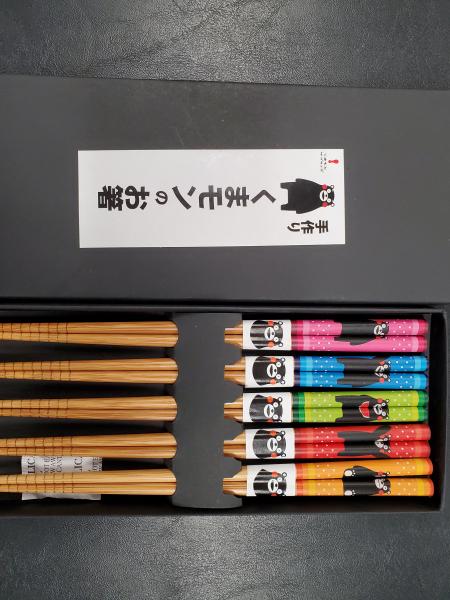 Kumamon Chopsticks Set