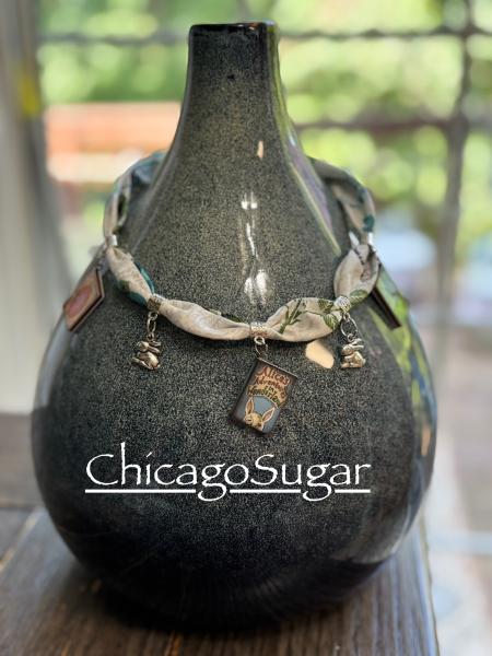 Enchanting Book Bandana Necklace