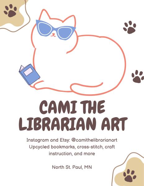 Cami the Librarian Art