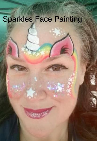 Sparkles Face Painting