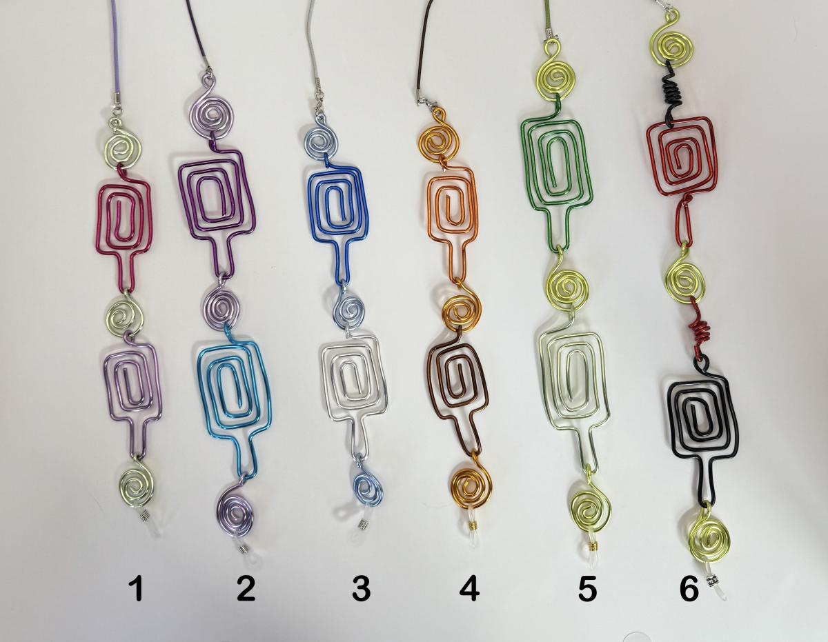 Pickleball Whimsical Wire Eyeglass Chains picture