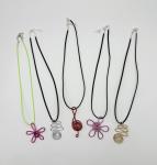 Whimsical Wire Necklaces