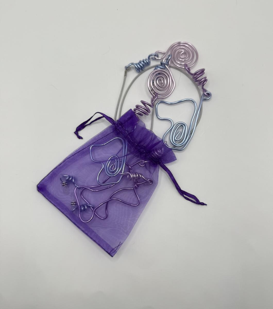 Cat Whimsical Wire  Eyeglass Chains picture