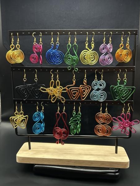 Whimisical Wire Earrings
