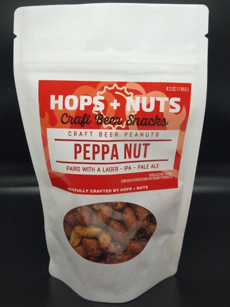 Peppa Nut Spicy Peanuts 4.2 oz Pouch picture