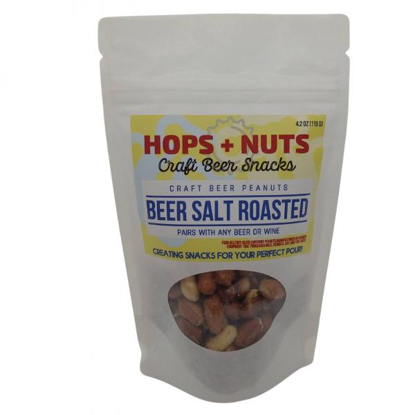 Beer Salt Roasted Peanuts 4.2 oz Pouch