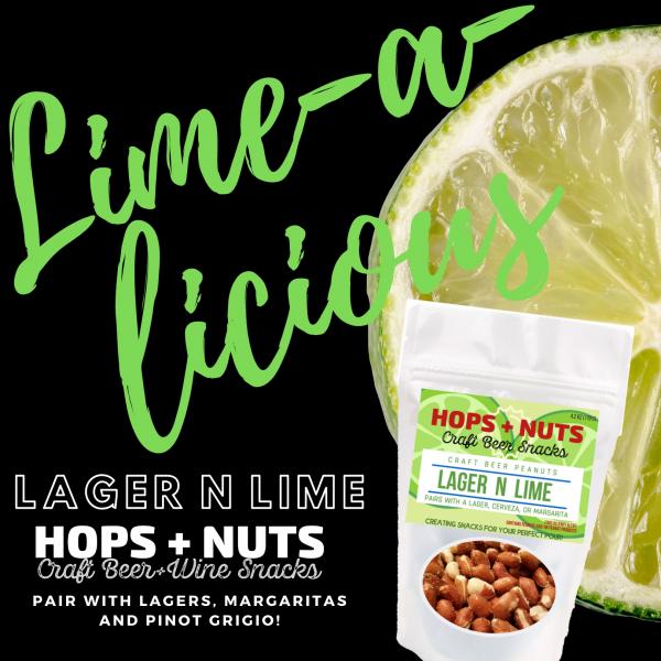 Lager N Lime Peanuts 4.2 oz Pouch picture