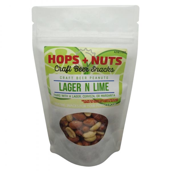 Lager N Lime Peanuts 4.2 oz Pouch picture