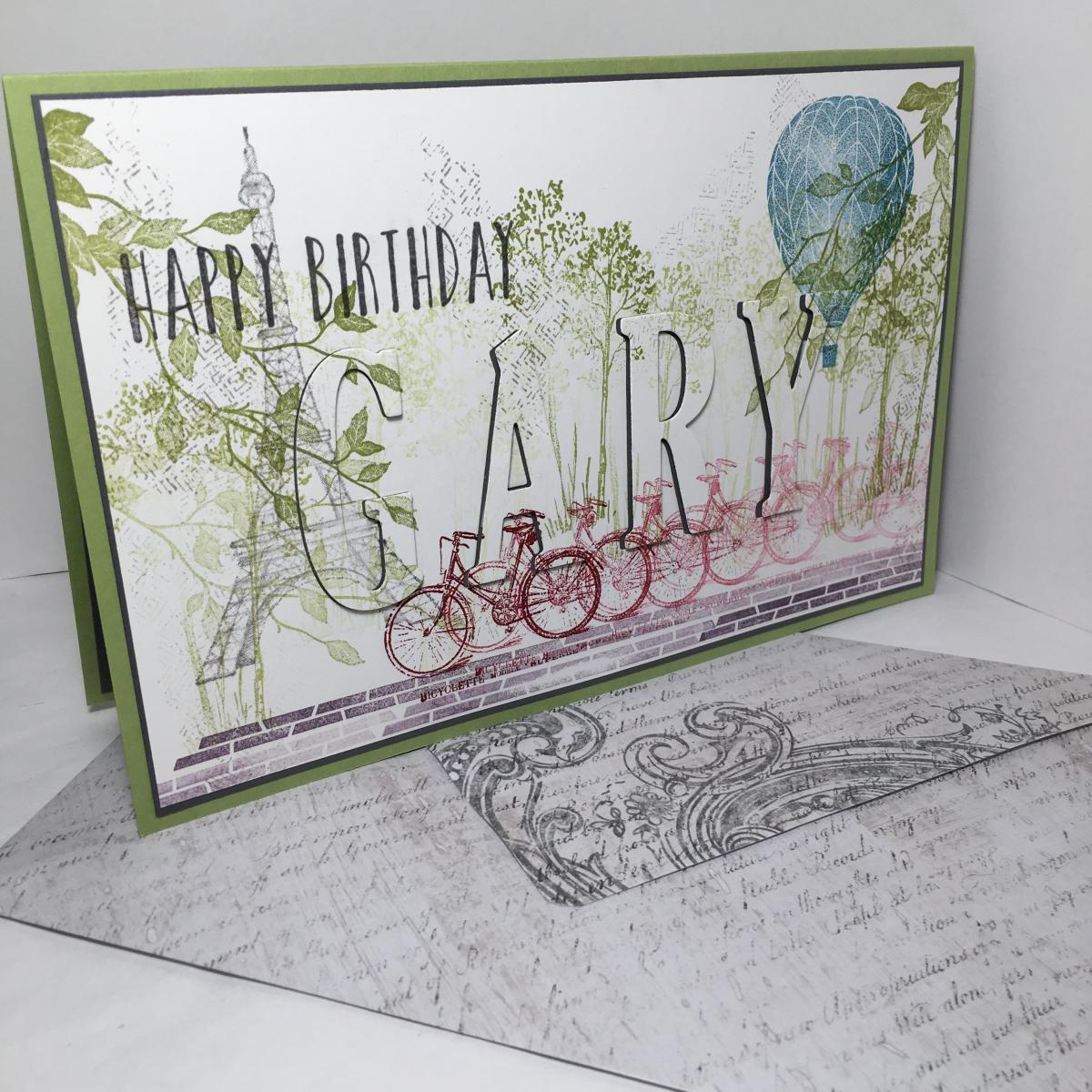 Raised Letter Card picture