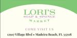 Lori&rsquo;s Soap and sponge market
