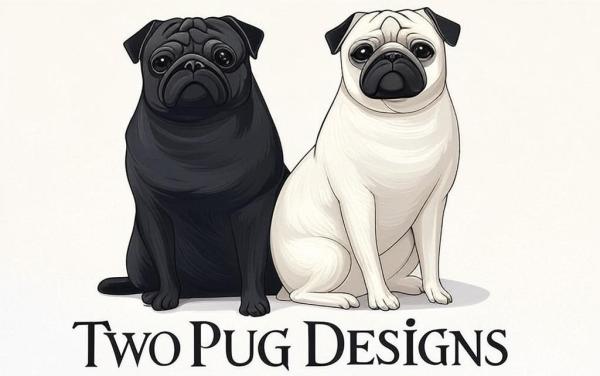 Two Pug Designs