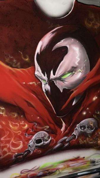 Killa’s custom air brush