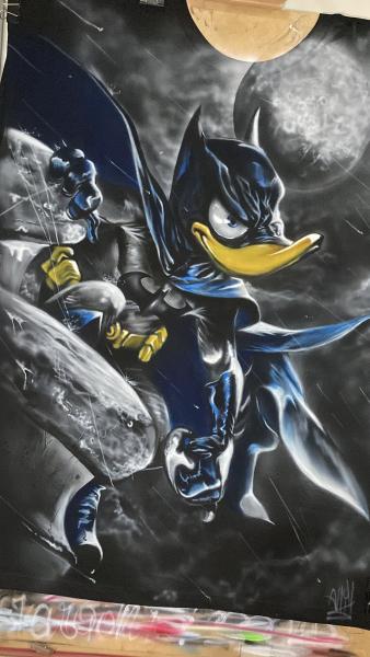 Killa&rsquo;s custom air brush