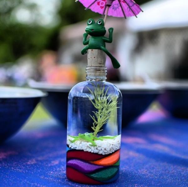 Christine sand art