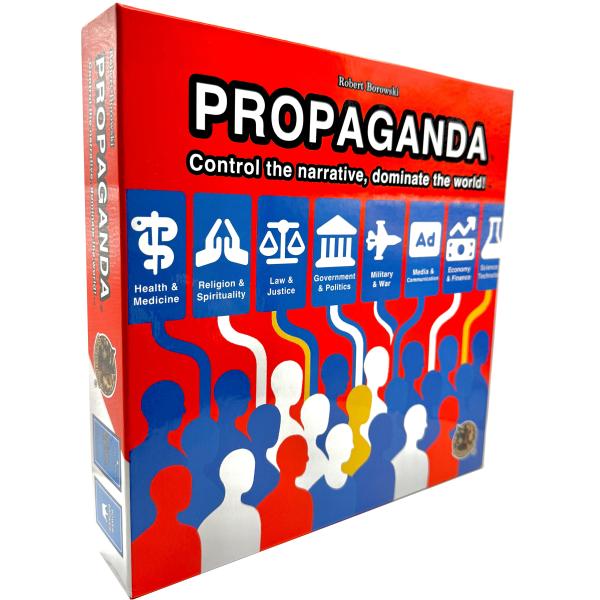 PROPAGANDA: Control the narrative, dominate the world! (Board game)
