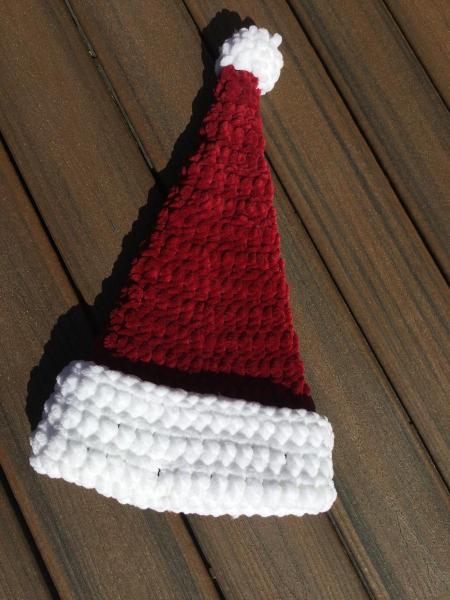 Chenille Santa Hat/Christmas Tree Topper picture