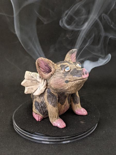 Flying Pig Incense Burner picture