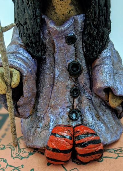 Little Purple Witch Incense Burner picture