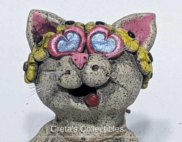 Hippie Cat Incense Burner picture