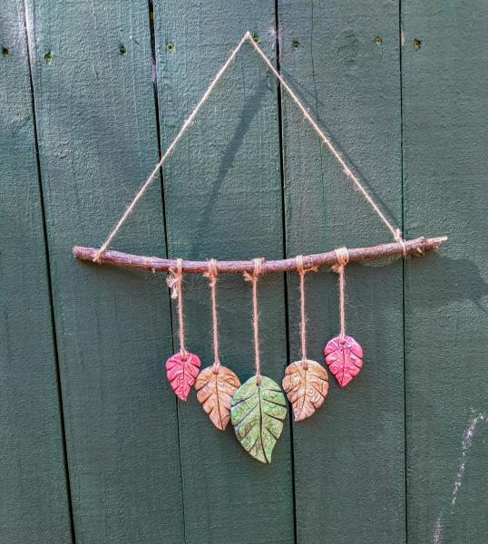 Rustic Fall Leaf Mobile