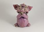 Fuchsia Mini Monster Incense Burner