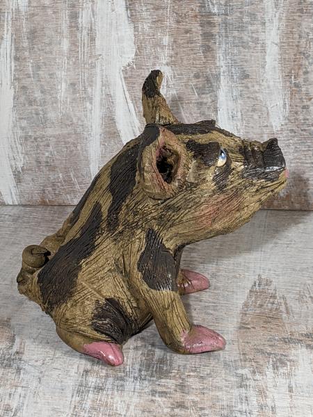 Pot Belly Pig Incense Burner picture