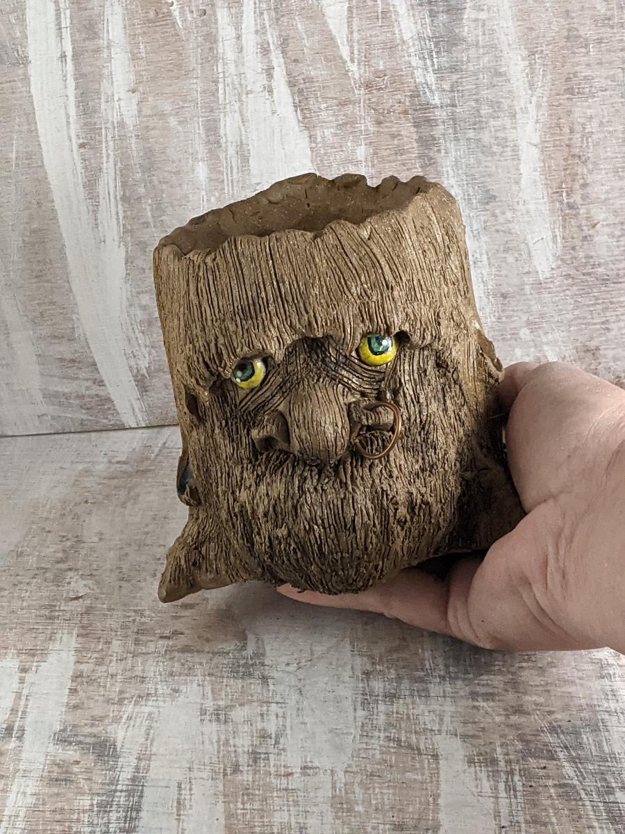 Handmade Ceramic Ent Planter picture