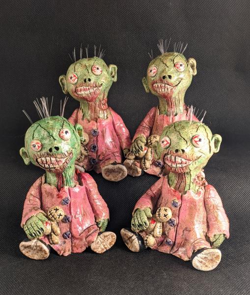 Zombie Girl Incense Burner picture