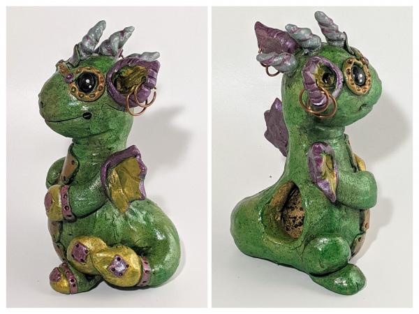 Steampunk Sallie, Dragon Incense Burner picture